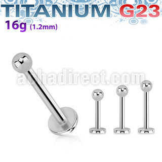 ulb25 labret titanio g23 bola 2 5mm mayorista