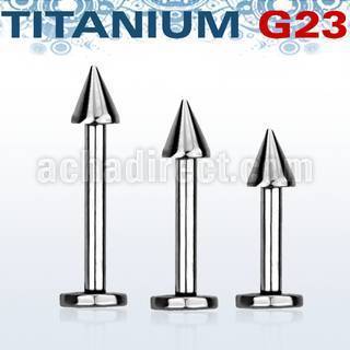 ulbcn3 labret titanio g23 cono 3mm distribuidor mayorista