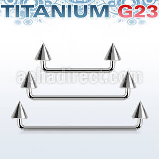 usudcn5 barbell superficial industrial titanio g23 90 grados conos titanio 5mm distribuidor mayorista