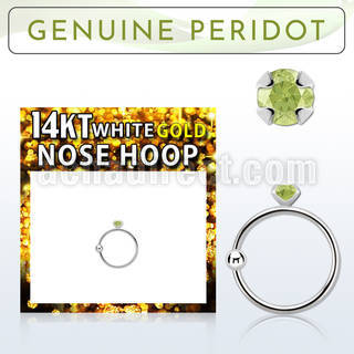whge4 aro nariz oro blanco 14 kts 0 6mm peridoto autentica 2mm mayorista