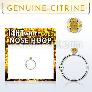 whge6 aro nariz oro blanco 14 kts 0 6mm citrino autentica 2mm mayorista