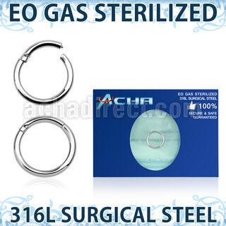 zsegh16 eo gas 316l steel hinged segment ring