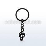bcrts709 black steel bcr 1.2mm w musical note
