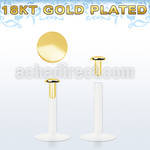 bilbrdg clear bio flexible labret