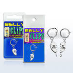 blcp686 fake belly clip w a best friends dangling 