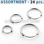 blk428 bulk of 1 2mm 925 sterling silver hoop earrings