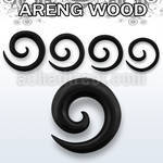 ipar areng wood spiral coil taper size 3mm 12mm