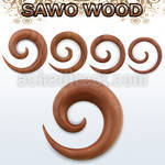 ipte sawo wood spiral coil taper size 3mm 12mm
