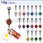 mcd645 belly banana w a bacon eggs dangling