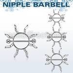 mcnp104 janet jackson nipple shield w 316l steel barbell w balls