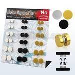 mgmpr8 polish steel anodized steel magnetic plugs wo o ring