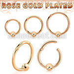 rssegh16b3 rose gold plated silver hinged segment ring 16g