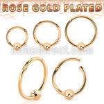 rssegh18b3 rose gold plated silver hinged segment ring 18g