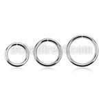 sel14 high polished 316l steel seamless ring diamter 8 14mm