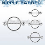 snpe steel round nipple shield w balls