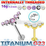 ulbin8 titanium g23 internally threaded labret 5 cz