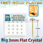 yfbrg16c box of silver bend it nose studs w 18k gold crystal