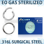 zsegh14 eo gas 316l steel hinged segment ring