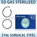 zsegh20 eo gas 316l steel hinged segment ring