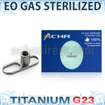 ztsa3 sterilized titanium g23 base part two holes internal