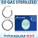 zusegh16 eo gas sterilized titanium g23 hinged segment ring