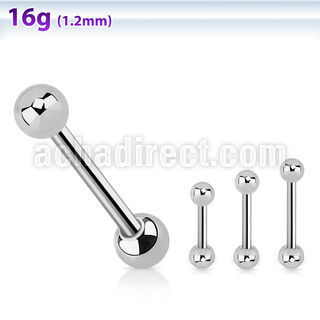 bbeb barbell ceja acero quirurgico bolas 3mm mayorista