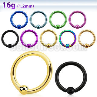 bcrtes aro bola presion acero quirurgico pvd bola 2 5mm distribuidor mayorista