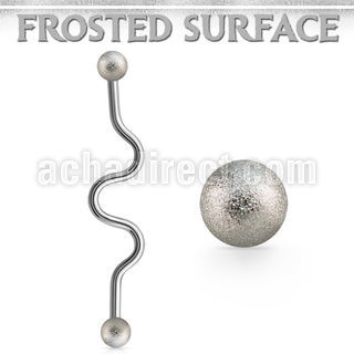 bdafo4 barbell industrial zig zag acero 316l bolas acero esmerilado 4mm distribuidor mayorista