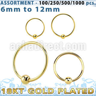 blk292 surtido por mayor aros nariz plata aros nariz plata 925 bola oro 18 kts 0 6mm distribuidor mayorista