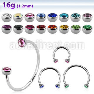 cbehjb3l barbell circular diametro acero 316l bolas 3mm media joya bisel usar como arete venta