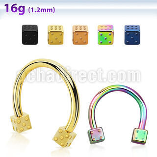 cbetdi25 barbell circular acero quirurgico anodizado dados 2 5mm al por mayor