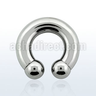 cbr0s barbell circular acero quirurgico 8mm bolas 10mm rosca interna al por mayor