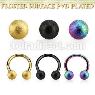 cbtfo6 barbell circular acero 316l anodizado bolas acero esmerilado 6mm distribuidor mayorista