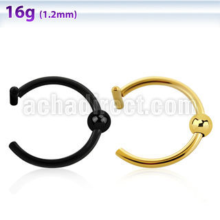 cltnsb aro nariz clip falso acero 316l anodizado 1mm bola 2mm distribuidor
