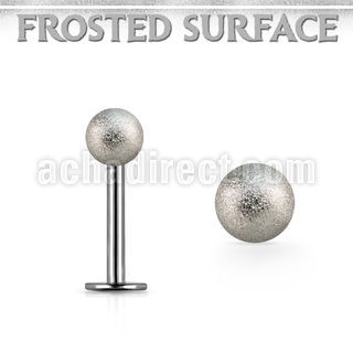 lbfo3 labret acero 316l bola acero esmerilado 3mm distribuidor mayorista