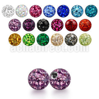 mfr5 bola multi cristal 5mm rosca al por mayor