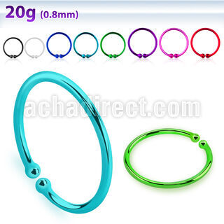 ncp piercing clip nariz falso plata esterlina 925 color 8mm 12mm venta