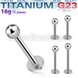ulbb3 labret titanio g23 bola 3mm venta