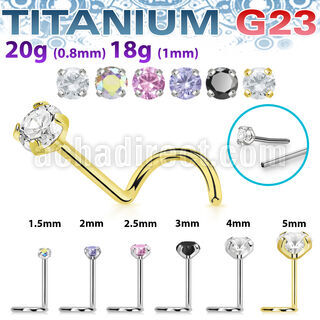 unswnopz titanium threadless push pin nose screw cz