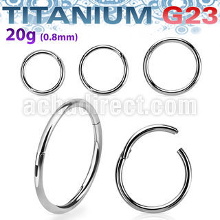 usegh20 titanium g23 hinged segment ring