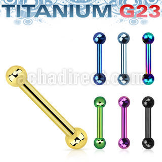 utbbeb25 barbell ceja helix titanio g23 anodizado bolas 2 5mm distribuidor mayorista