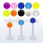 albuvb4 labret bio flex bola acrilico uv 4mm venta