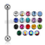 bbcs barbell lengua acero quirurgico bola joya 5mm bola acero 5mm inferior mayorista