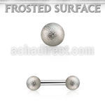 bbefo3 barbell ceja helix acero quirurgico bolas acero esmerilado 3mm al por mayor
