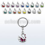 bcrs472 aro bola presion acero 316l cisne colgado cristal distribuidor mayorista