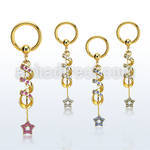 bcrtg701 aro bola presion acero 316l pvd dorado espiral estrella distribuidor