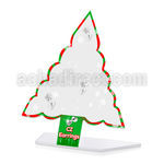 dac77 display vacio acrilico transparente arbol navidad 32 pares piercings oreja al por mayor