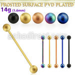 intfo5 barbell industrial acero 316l anodizado bolas acero esmerilado 5mm al por mayor