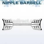 npsh7 barbell pezon acero quirurgico final flecha acero distribuidor mayorista