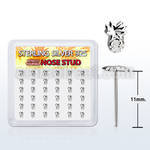 nyvpa36 caja display 36 piercing nariz doblar tu mismo plata 925 0 6mm pina al por mayor